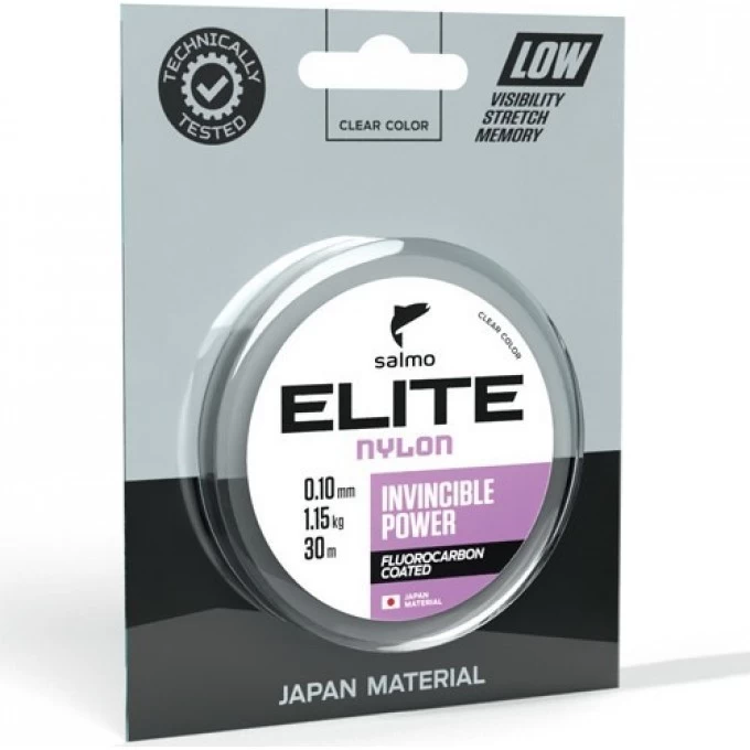 Леска монофильная SALMO Elite Fluoro Coated Nylon 030/010 4117-010