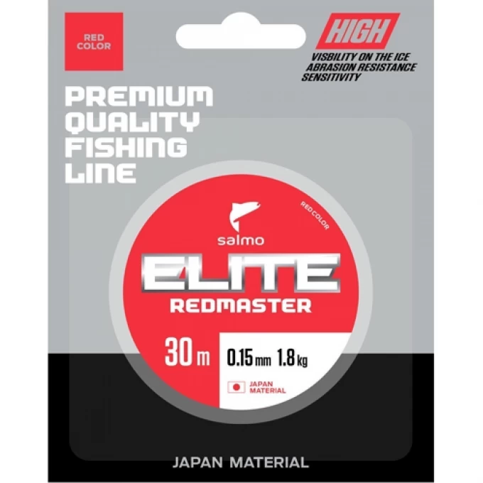 Леска монофильная зимняя SALMO Elite Redmaster 030/010 4512-010